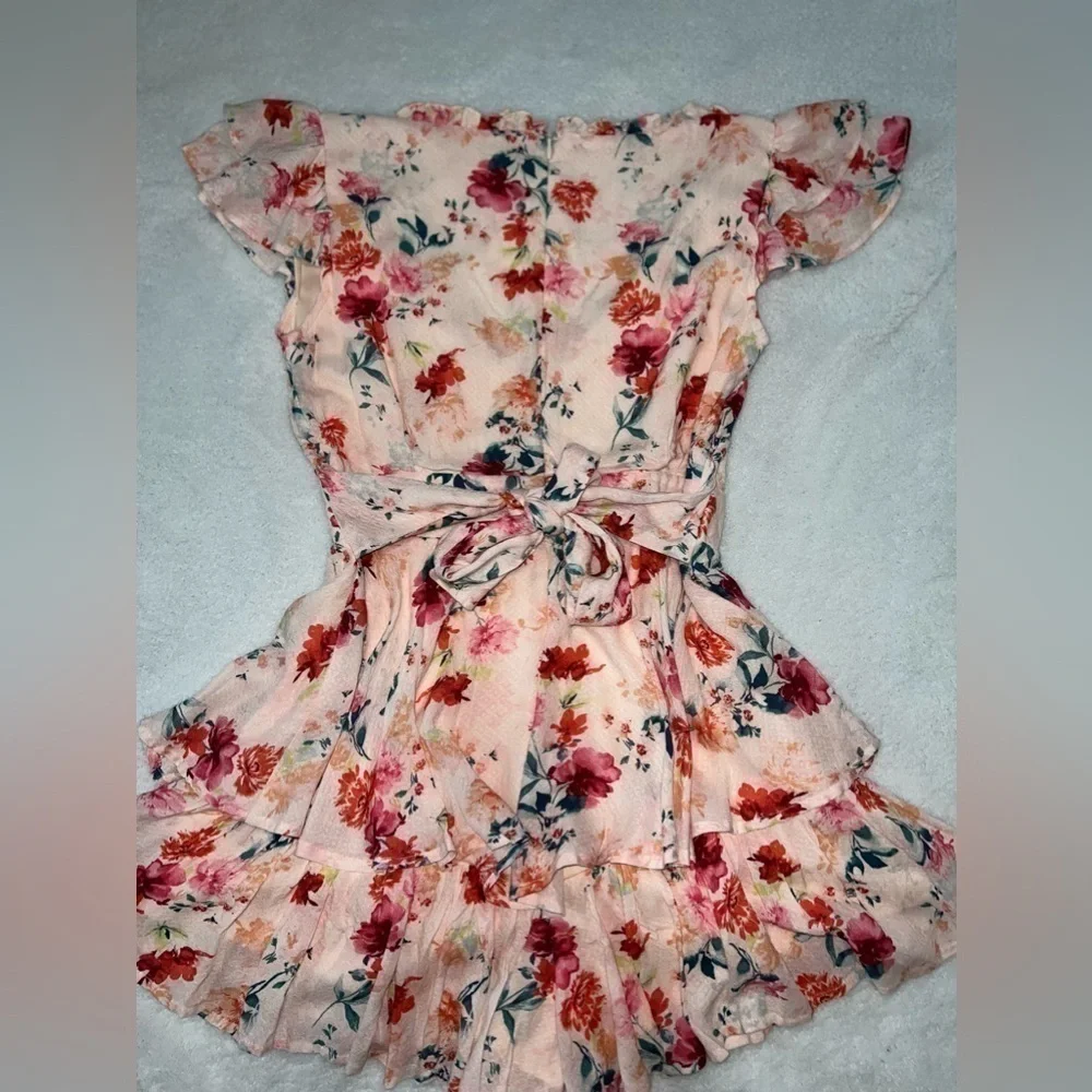 New ✨ Alter'd State Floral Ruffle Romper - Picture 5 of 10